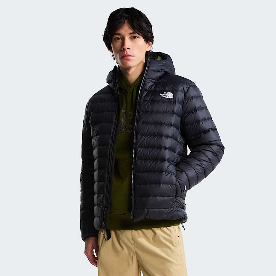 Classicdonsjas met capuchon voor heren TNF TNF Black ALT4