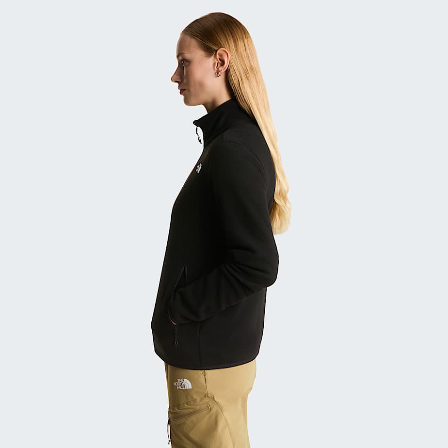 Casaco polar Glacier para mulher TNF TNF Black ALT2