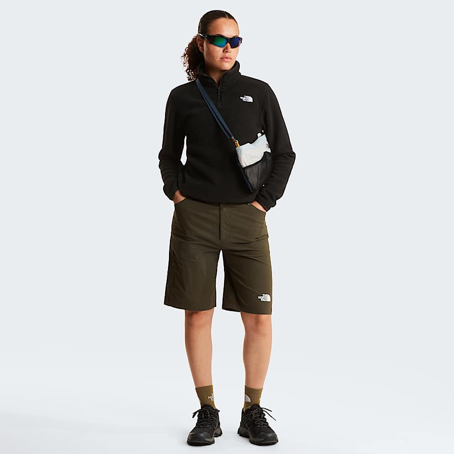 Forro polar con cremallera de 14 Glacier para mujer TNF TNF Black ALT1