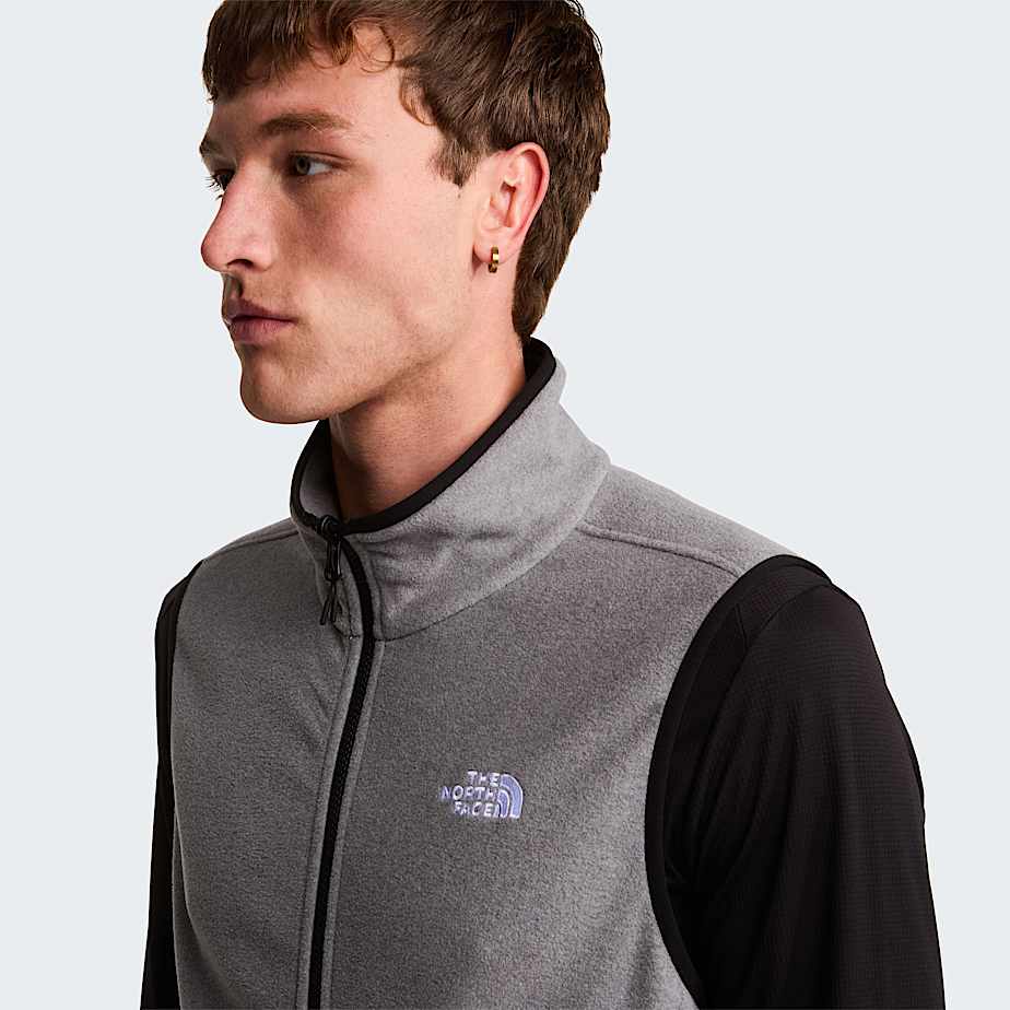 Gilet in pile Glacier da uomo TNF ALT5