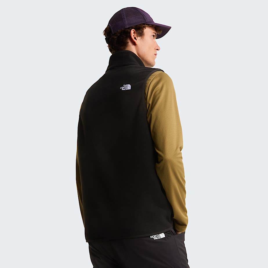 Mens Glacier Fleece Vest TNF TNF Black ALT3