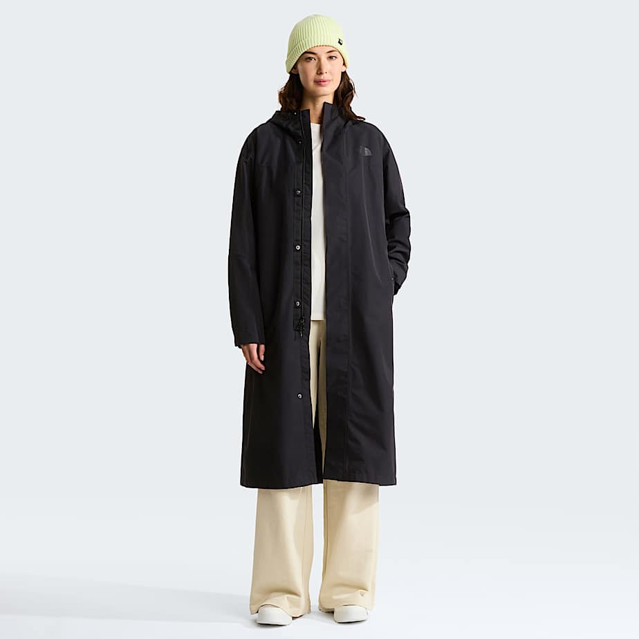 Parka de camada exterior impermevel Nukabira para mulher TNF ALT4