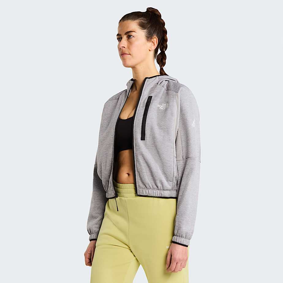 Womens Mountain Athletics FullZip Hooded Fleece TNF ALT4