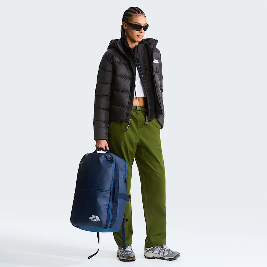 Womens Hyalite Down Hooded Jacket TNF TNF Black ALT1