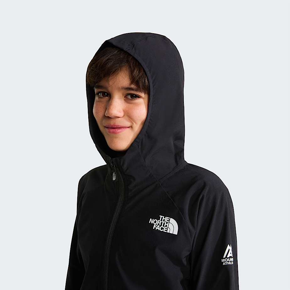 Teens Mountain Athletics Woven Jacket TNF TNF Black ALT5