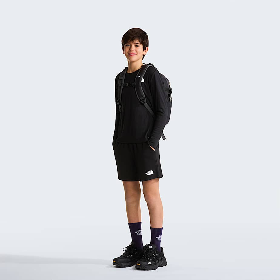 Teens 247 LongSleeve TShirt TNF TNF Black ALT1