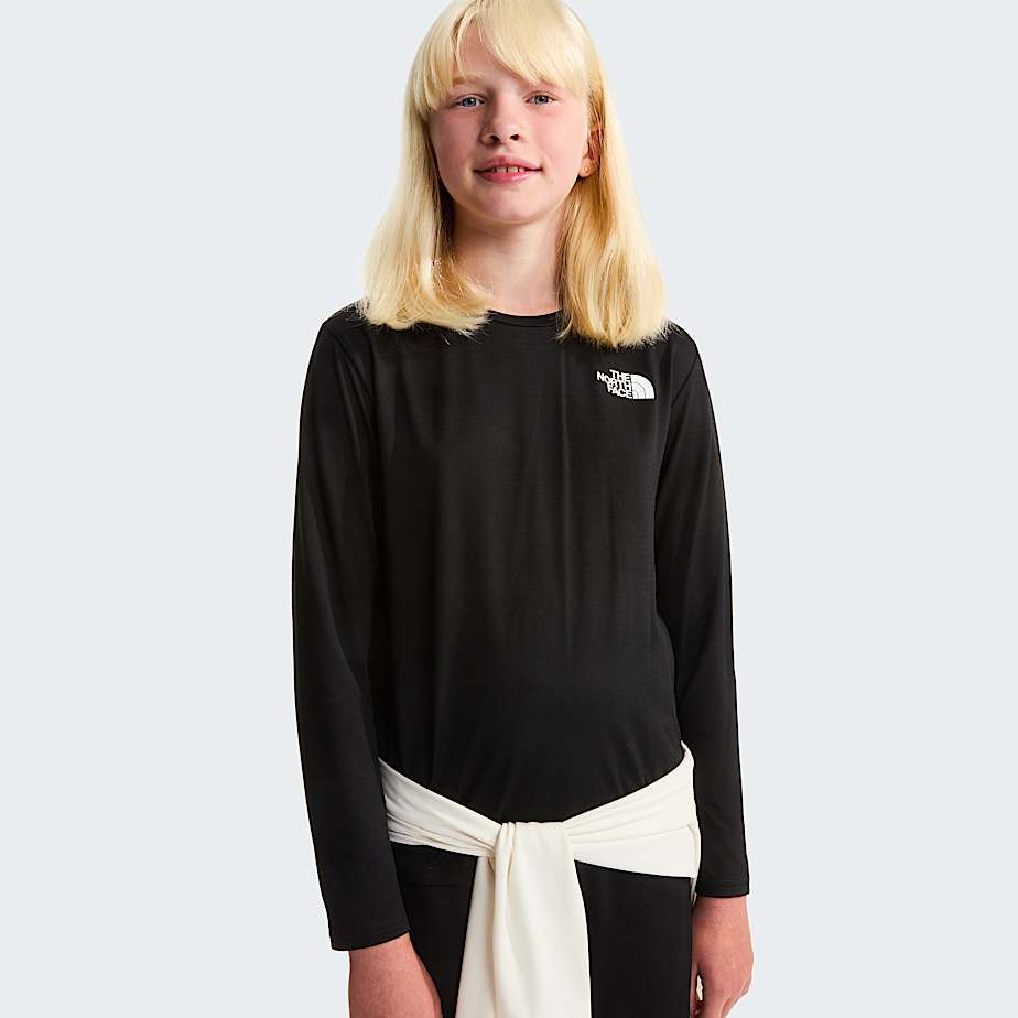 Teens 247 LongSleeve TShirt TNF TNF Black ALT10