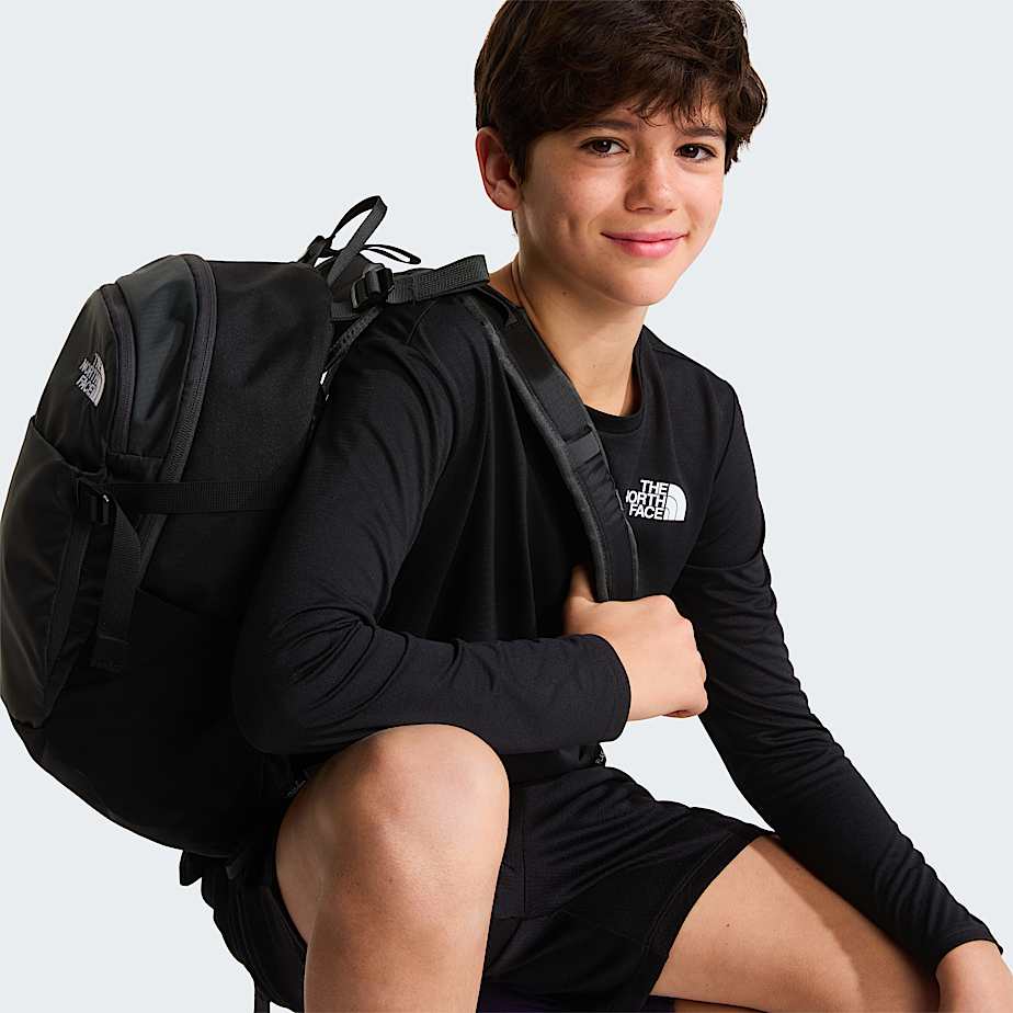 Teens 247 LongSleeve TShirt TNF TNF Black ALT6