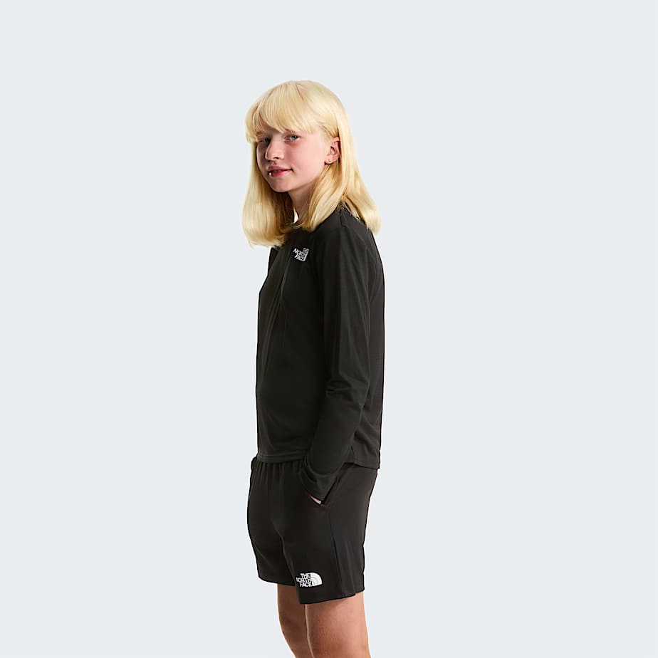 Teens 247 LongSleeve TShirt TNF TNF Black ALT8