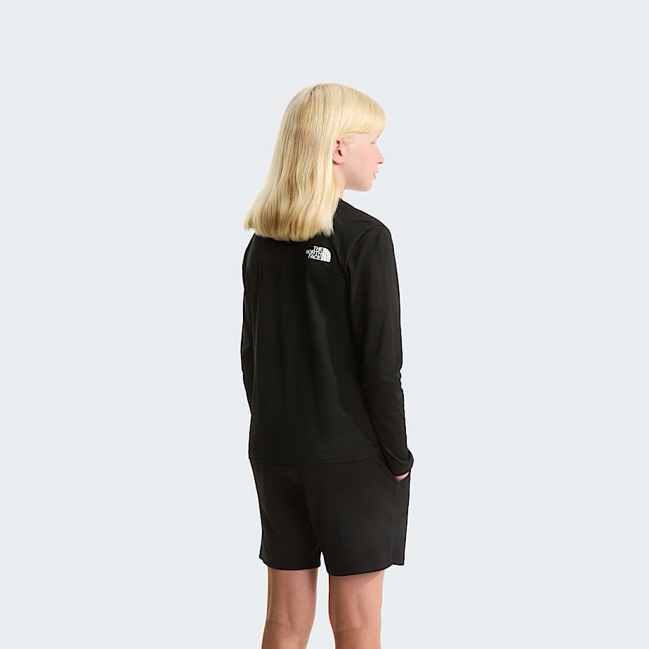 Teens 247 LongSleeve TShirt TNF TNF Black ALT9