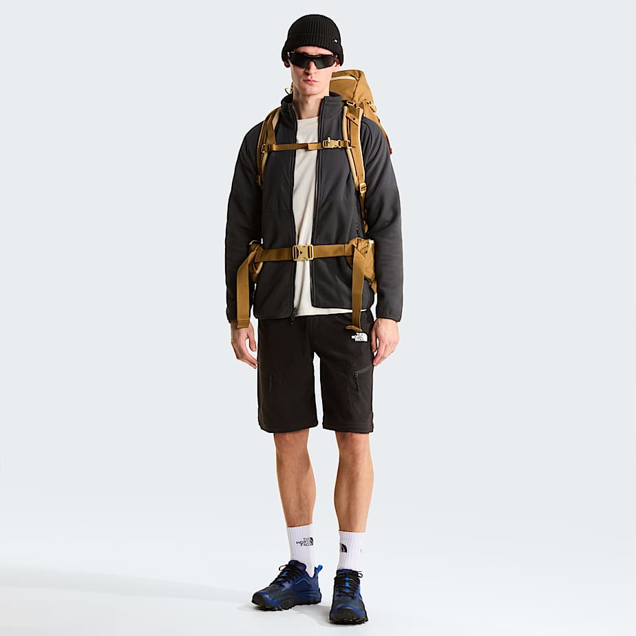 Mens Exploration Convertible Regular Tapered Trousers TNF TNF Black ALT4