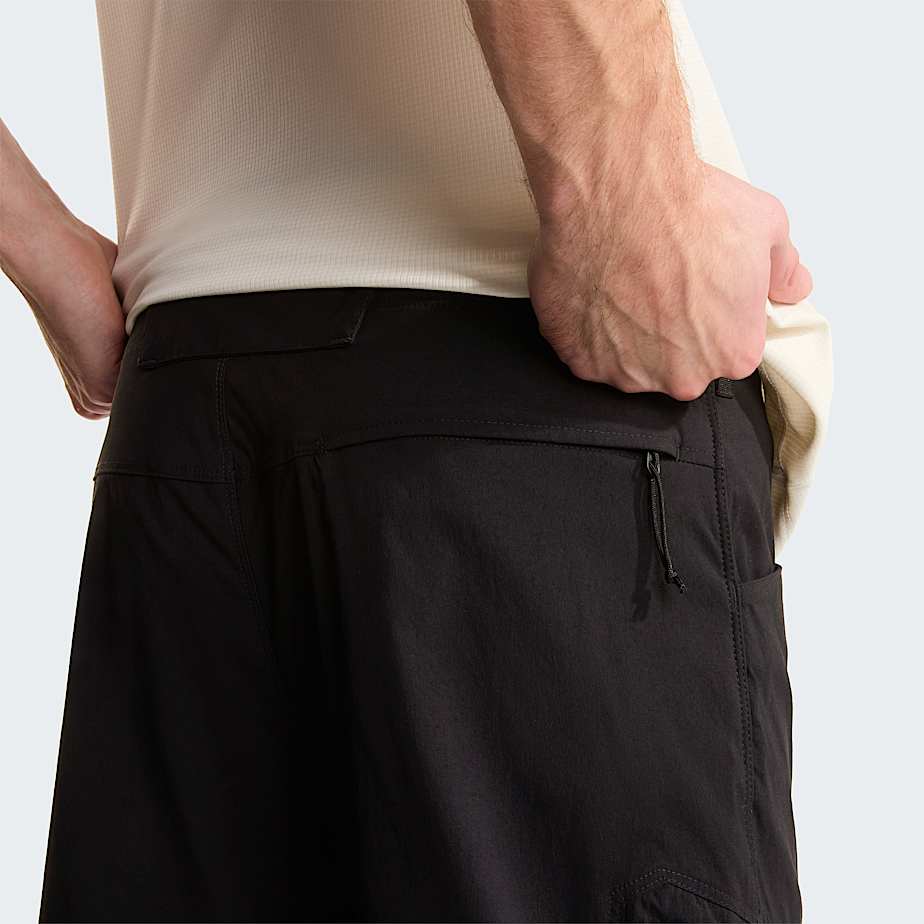 Mens Exploration Convertible Regular Tapered Trousers TNF TNF Black ALT6