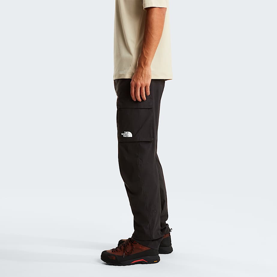 Mens Exploration Cargo Trousers TNF TNF Black ALT2