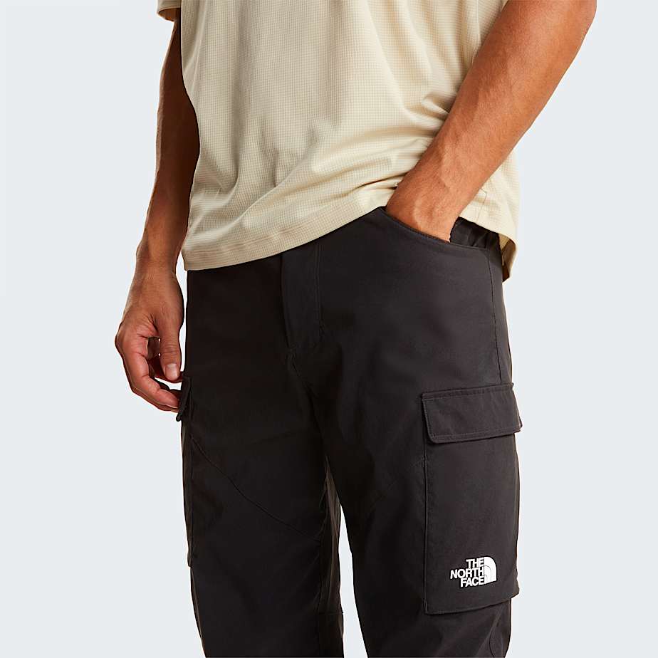 Mens Exploration Cargo Trousers TNF TNF Black ALT5