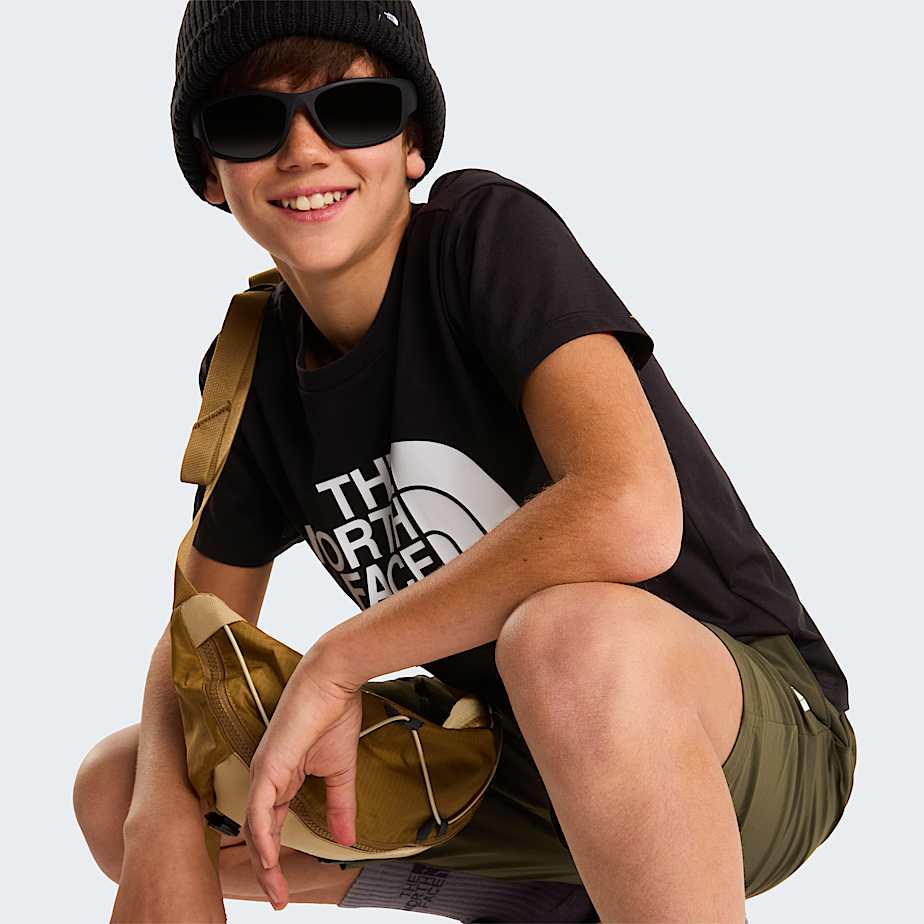 EasyTshirt voor tieners TNF TNF Black ALT5