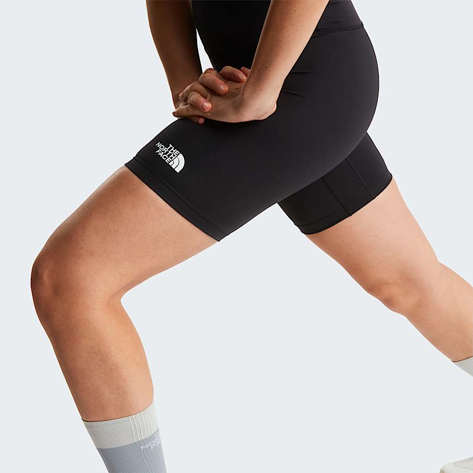 Pantaloncini aderenti Flex 8 da donna TNF ALT4