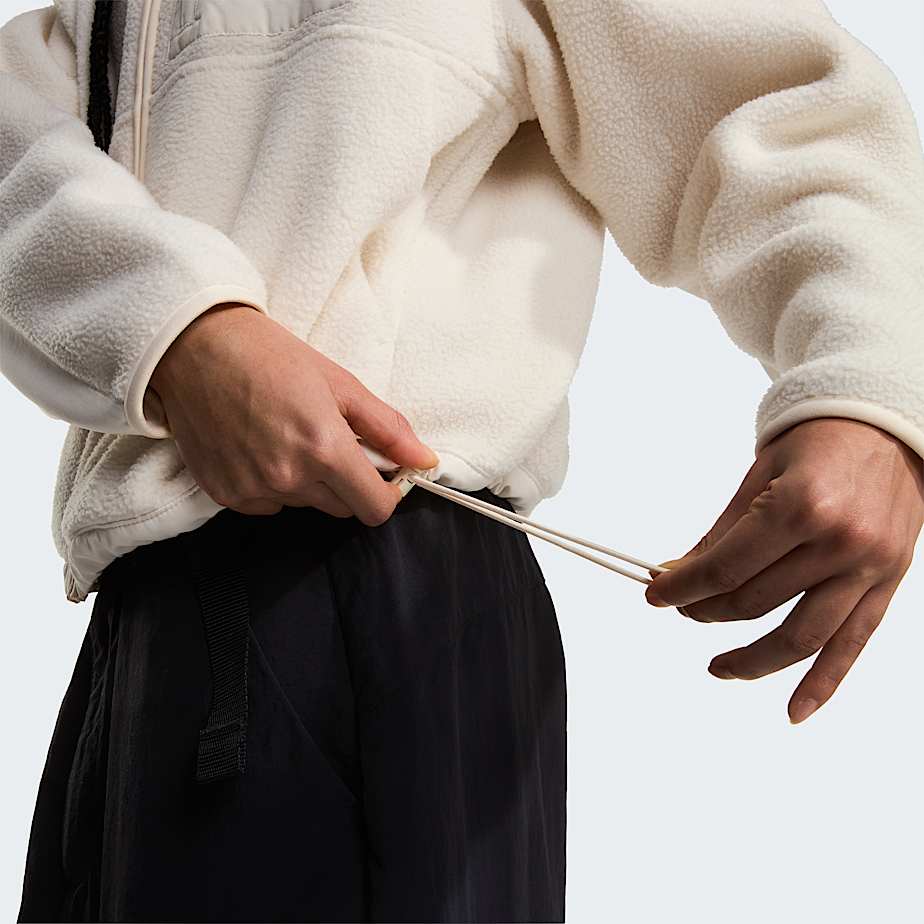 Chaqueta polar con cremallera integral Yumiori OffPeak para mujer TNF White Dune ALT8