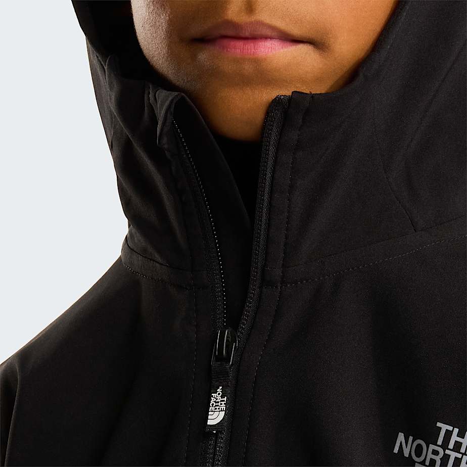 Giacca On The Trail con cappuccio e cerniera integrale da ragazzo TNF ALT6