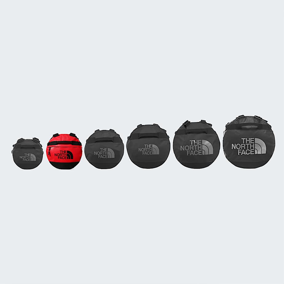 Base Camp Duffel 50L  Small TNF TNF RedTNF BlackNPF ALT4