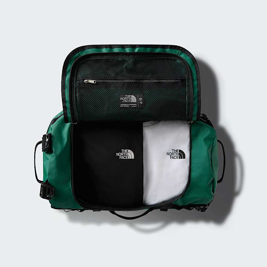 Base Camp Duffel 50L  Small TNF EvergreenTNF Black ALT2
