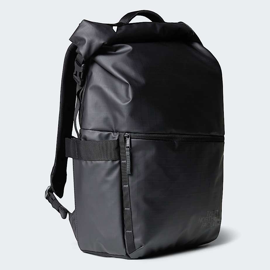Base Camp Voyager Rolltop Bag TNF TNF BlackAsphalt Grey HERO