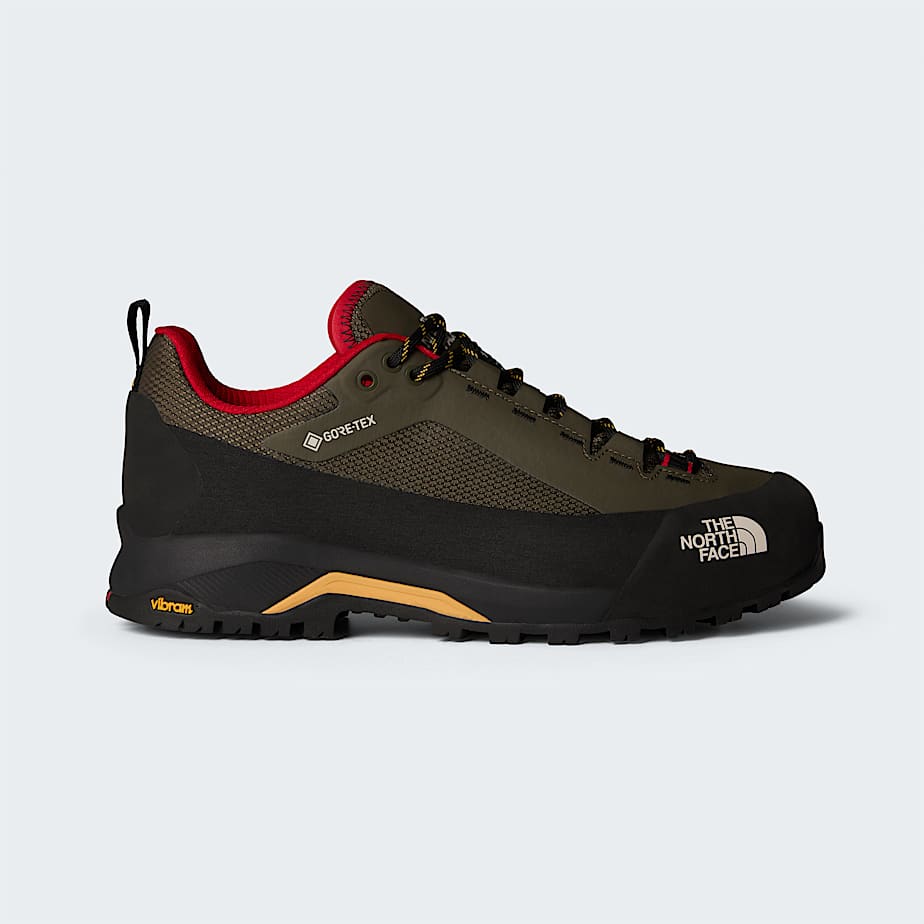 Mens Verto GORETEX Alpine Shoes TNF New Taupe GreenSummit Gold HERO
