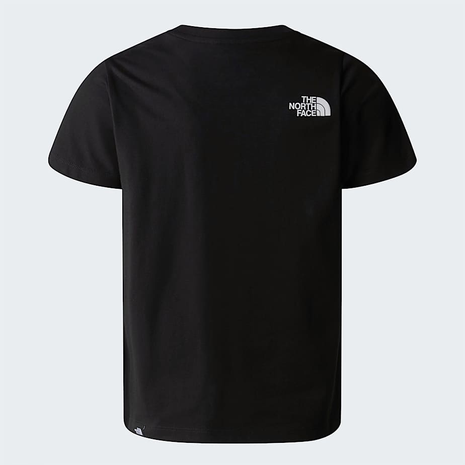Teens Simple Dome TShirt TNF TNF Black ALT21