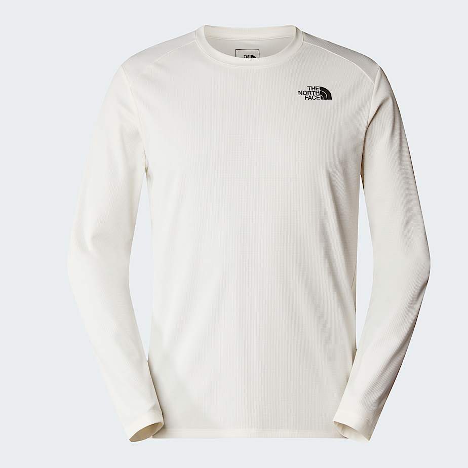 Tshirt a maniche lunghe Shadow da uomo TNF White Dune ALT20