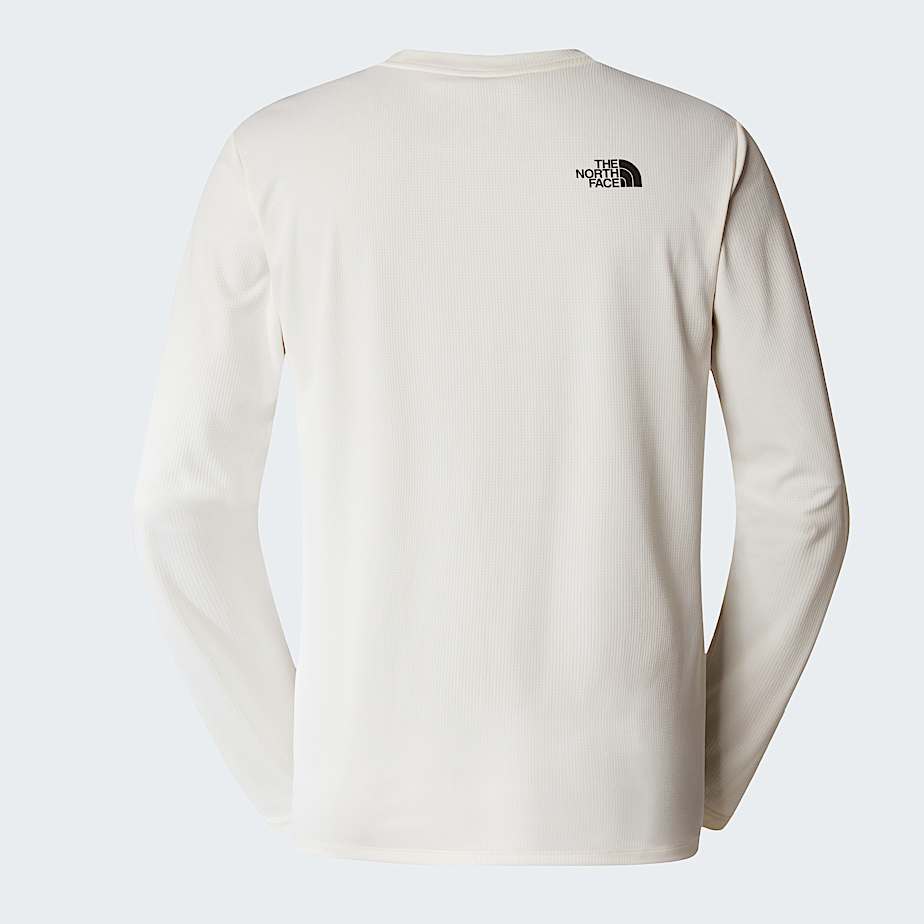 Tshirt a maniche lunghe Shadow da uomo TNF White Dune ALT21