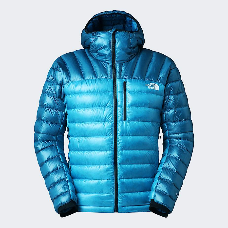 Mens Summit Breithorn Hooded Down Jacket TNF Meridian BlueDusk Blue ALT20