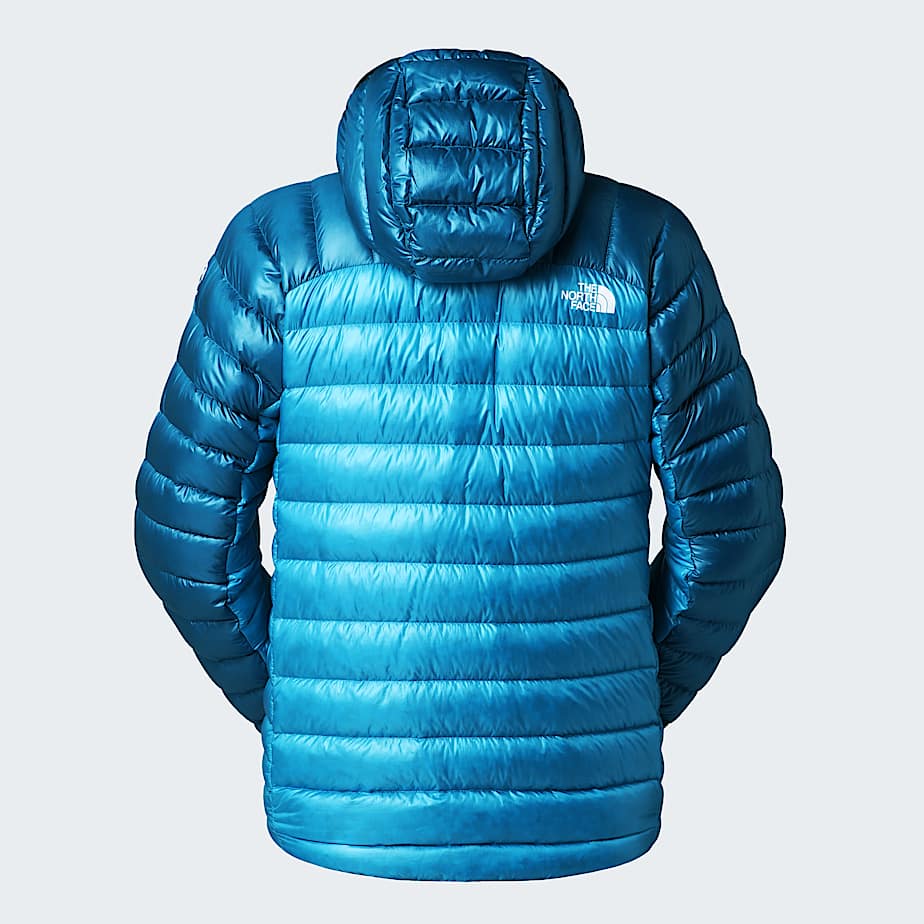 Mens Summit Breithorn Hooded Down Jacket TNF Meridian BlueDusk Blue ALT21