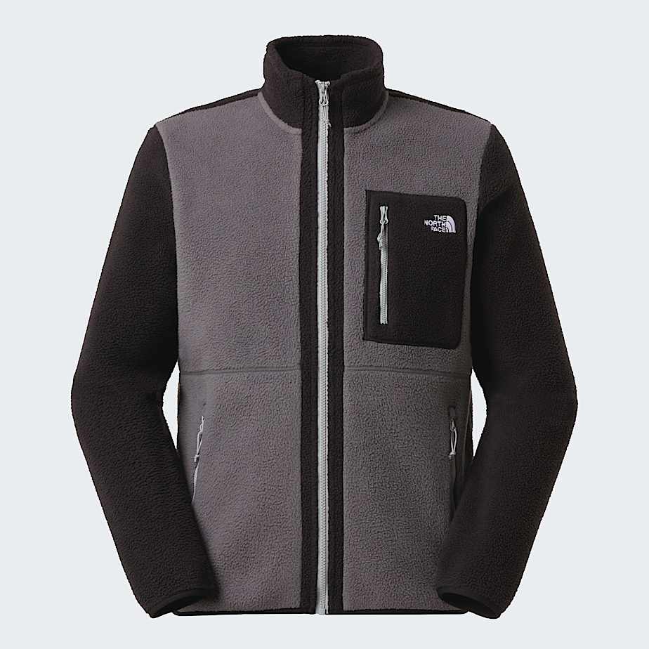 Yumiorifleecejas met volledige rits voor heren TNF Anthracite GreyTNF BlackMonument Grey ALT20