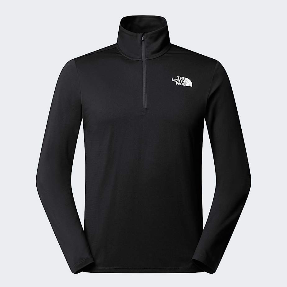 Tshirt a maniche lunghe con cerniera a 14 247 da uomo TNF ALT20