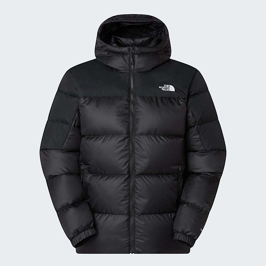 Mens Diablo Down 20 Hooded Jacket TNF TNF Black HeatherTNF BlackRecycled Down ALT20