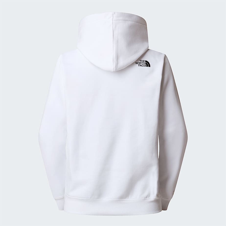 Mens Drew Peak Hoodie TNF TNF WhiteTNF Black ALT21