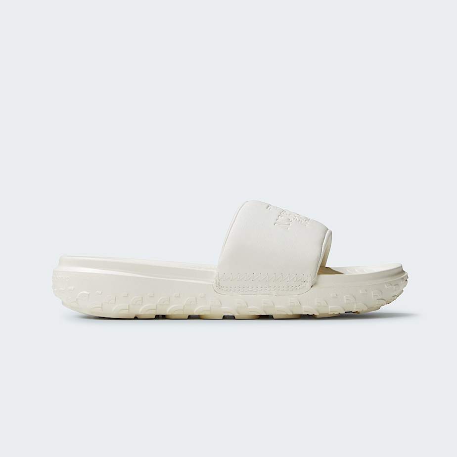 Never Stop Cush Schlappen fr Damen TNF White DuneWhite Dune ALT6