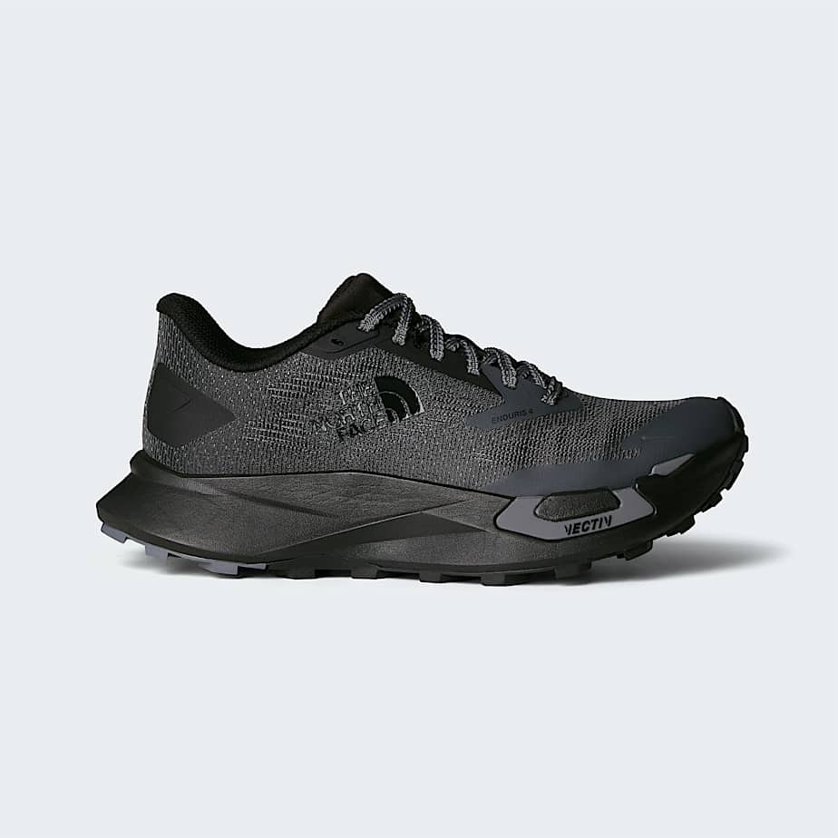Womens VECTIV Enduris 4 Trail Running Shoes TNF TNF BlackAnthracite Grey HERO