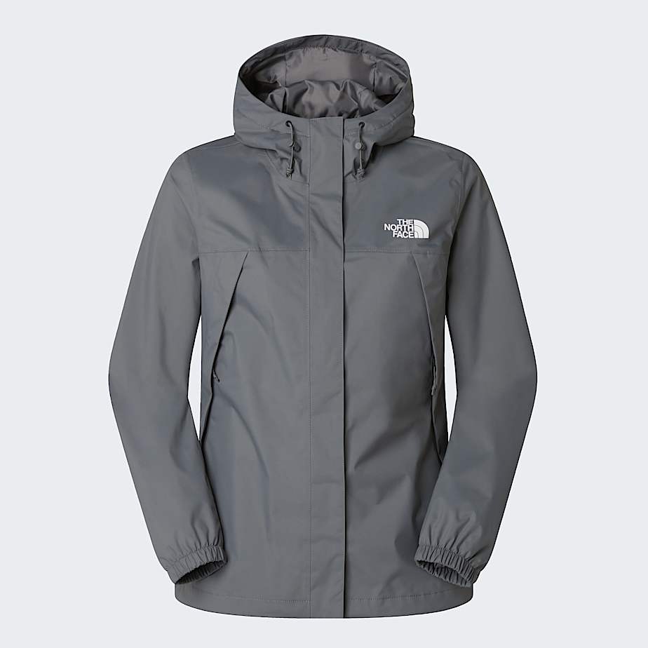 Womens Antora Rain Jacket TNF Smoked Pearl ALT20
