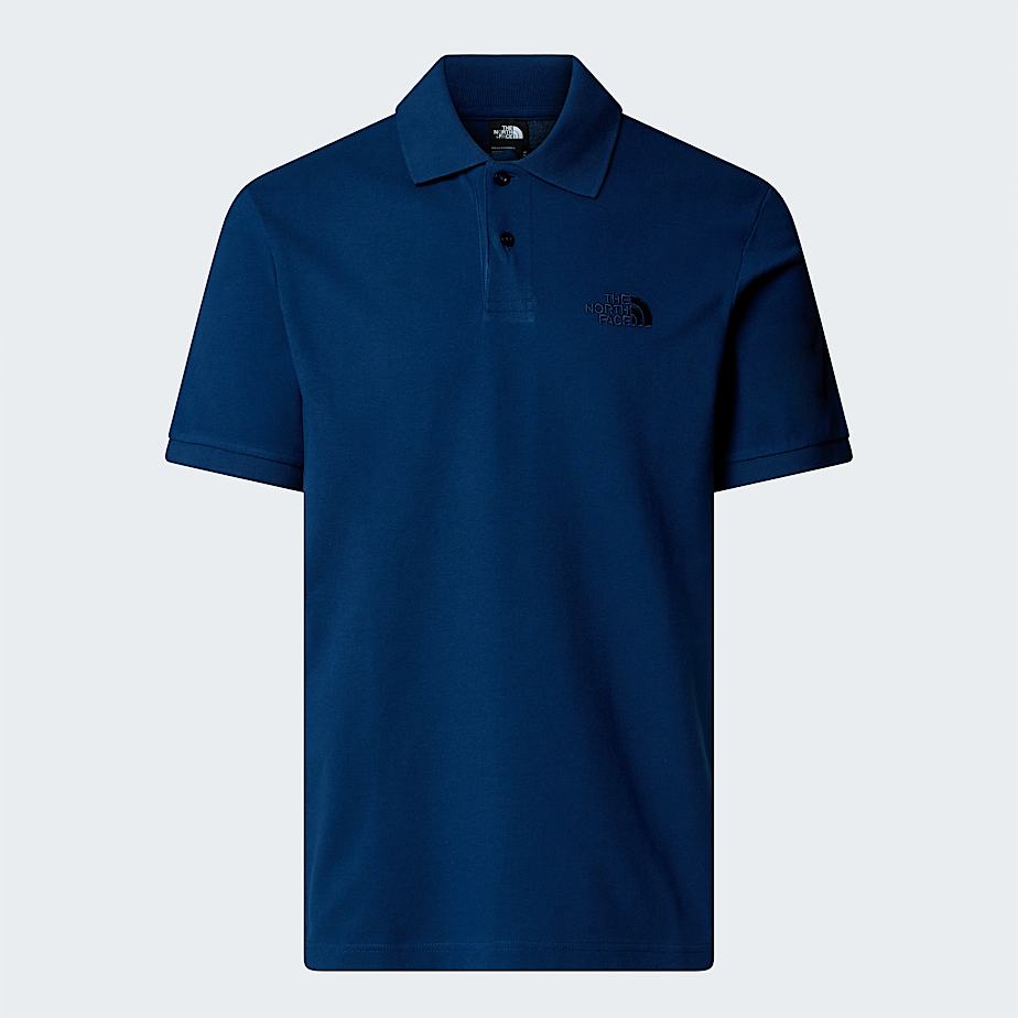 Polo recto Essential para hombre TNF Estate Blue ALT20