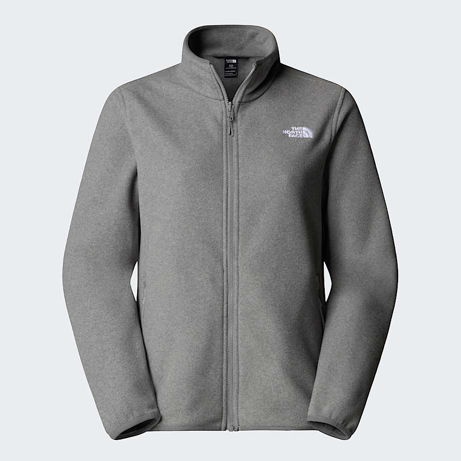 Glacierfleece voor dames TNF TNF Mid Grey Heather ALT20