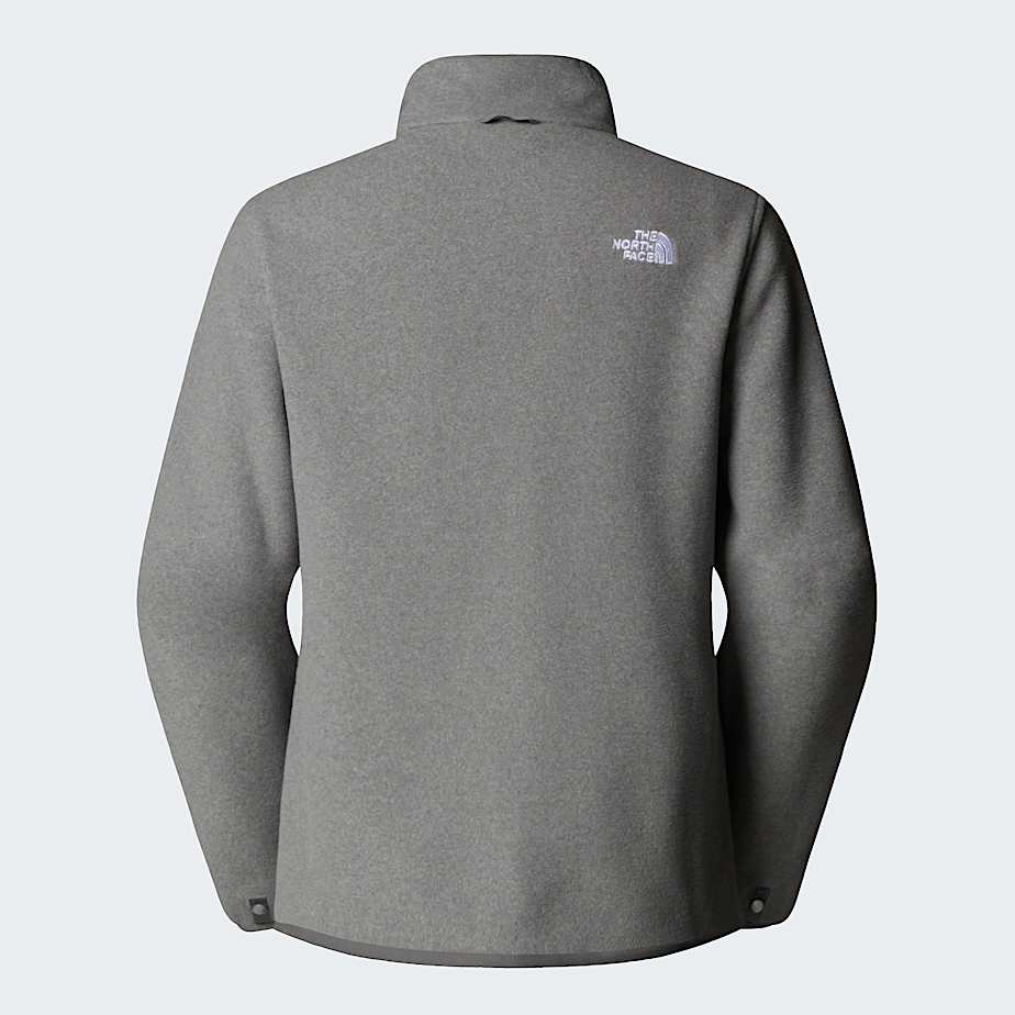 Glacierfleece voor dames TNF TNF Mid Grey Heather ALT21