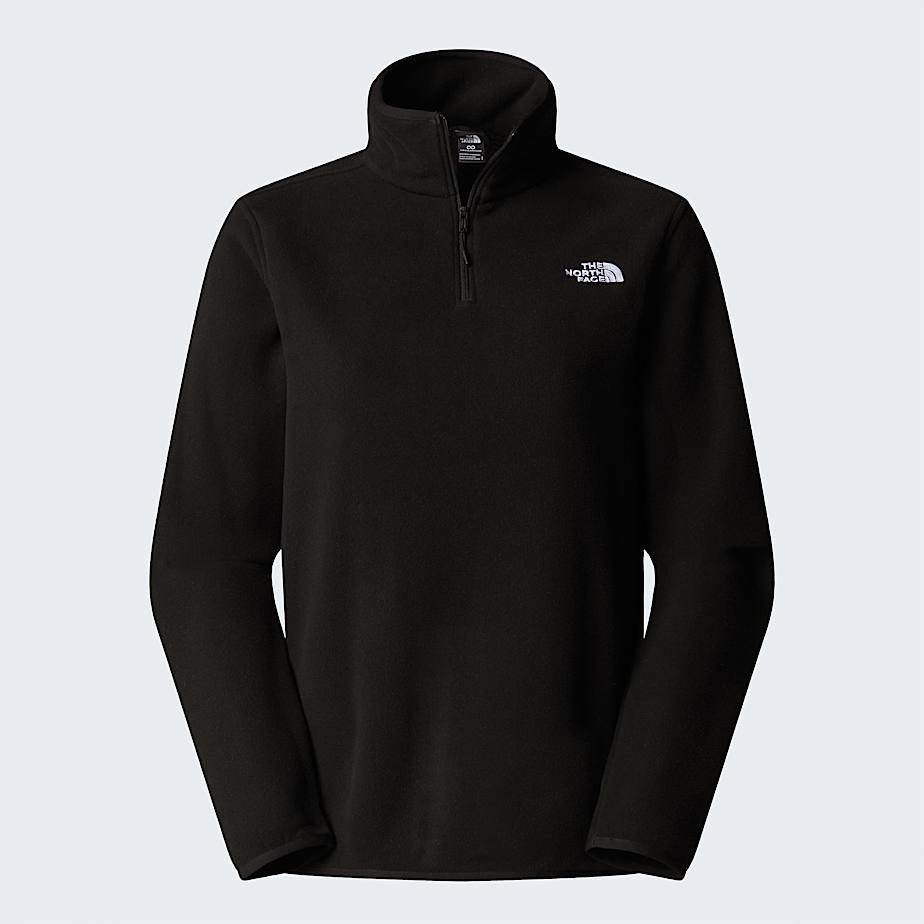 Forro polar con cremallera de 14 Glacier para mujer TNF TNF Black ALT20