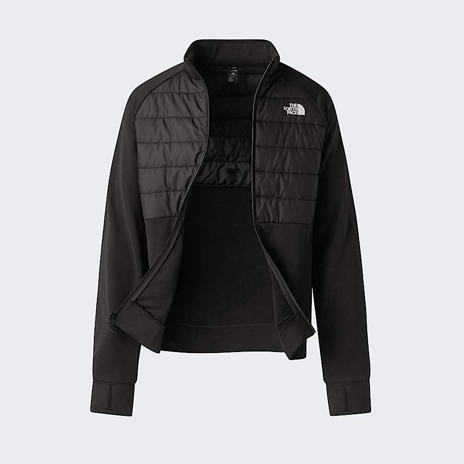 Giacca con cerniera integrale Reaxion 20 Hybrid da uomo TNF ALT17