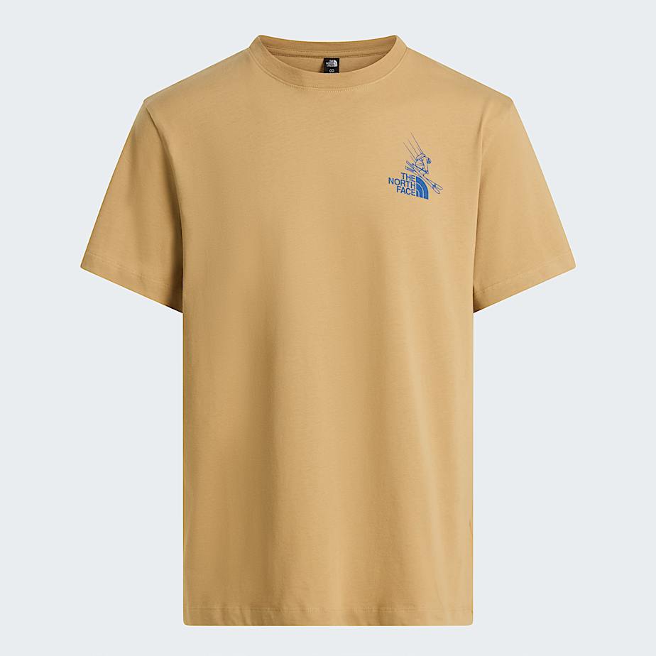 Unisex Mountain Celebration Regular Graphic TShirt TNF Khaki Stone ALT1