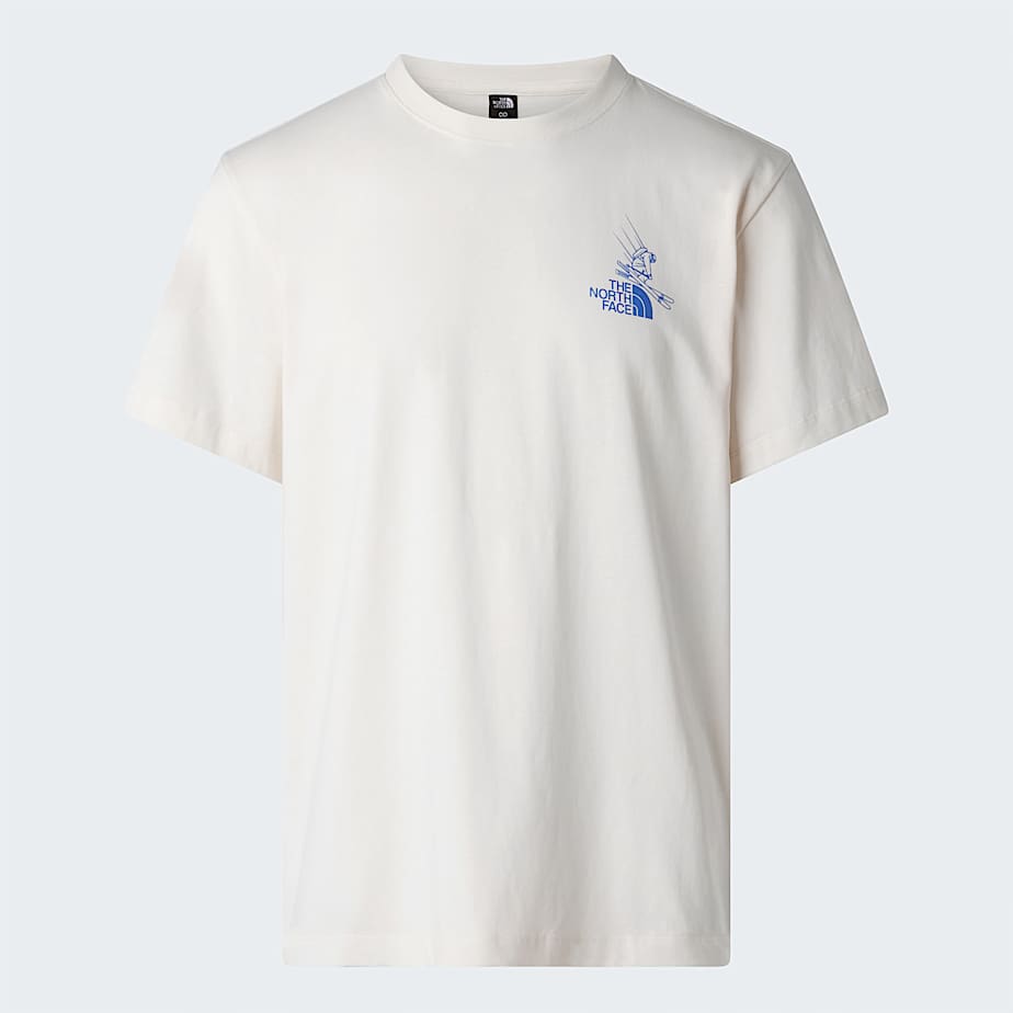 Unisex Mountain Celebration Regular Graphic TShirt TNF White Dune ALT1