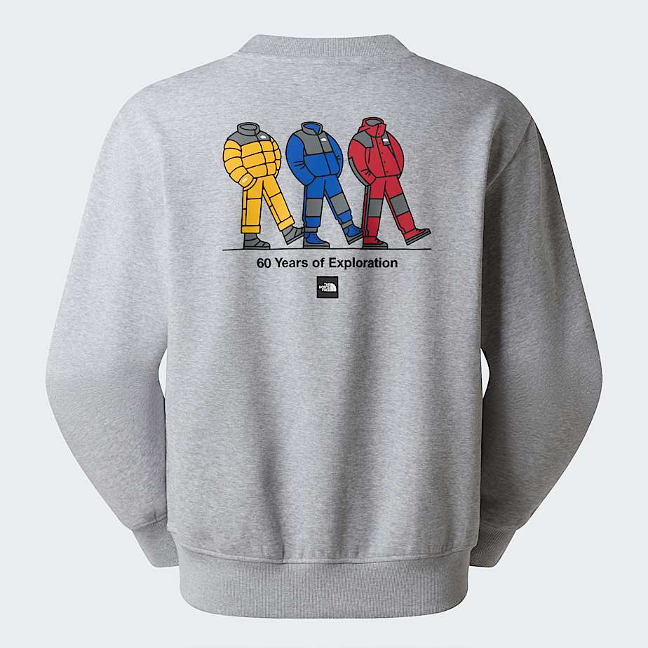 Uniseks TNF Celebration Relaxed Graphic sweatshirt TNF TNF Light Grey Heather HERO