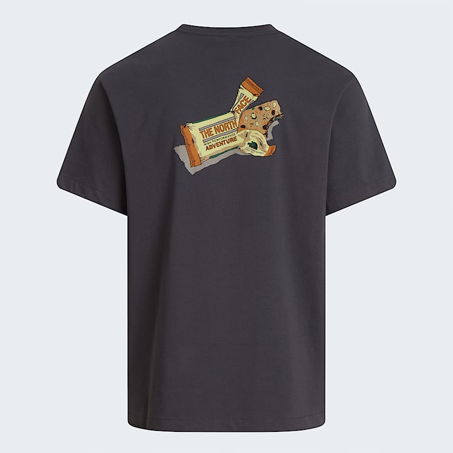 Unisex TNF Snack Relaxed Graphic TShirt TNF Anthracite Grey HERO