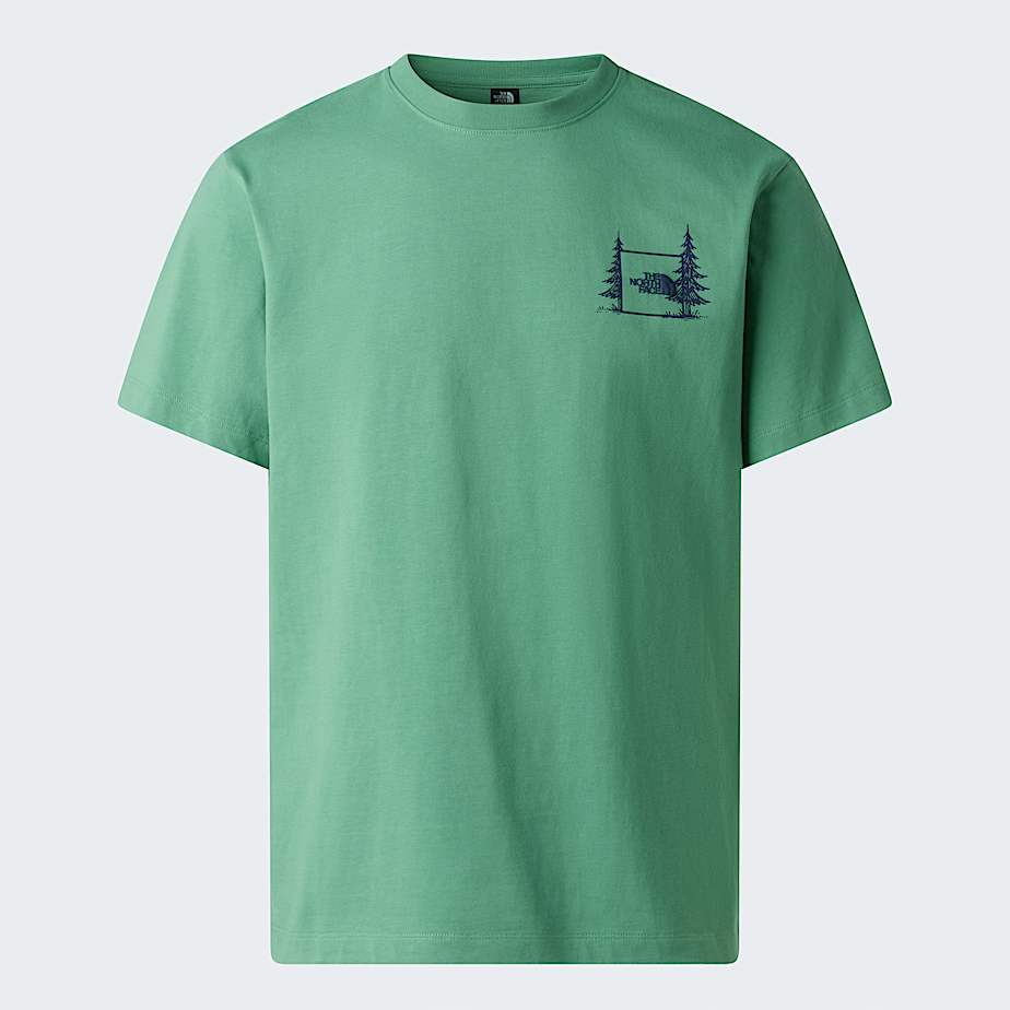 Tshirt dcontract graphique Camping unisexe TNF Dimmed Algae ALT1