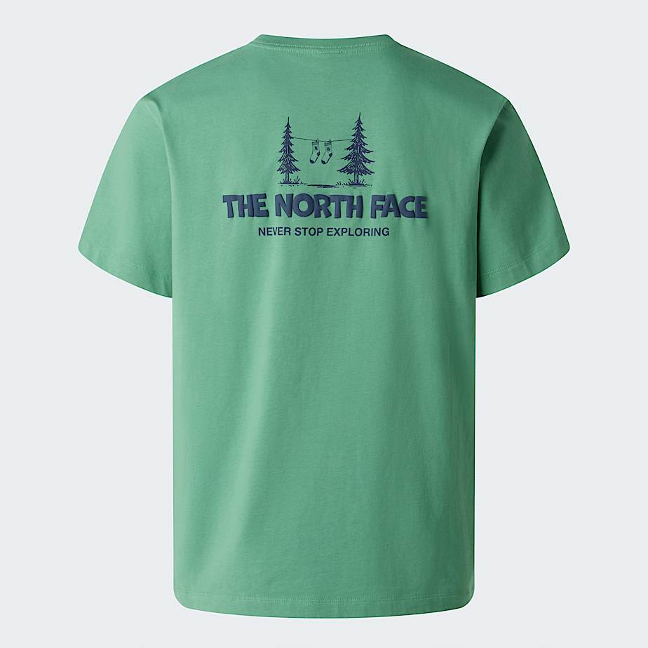 Tshirt dcontract graphique Camping unisexe TNF Dimmed Algae HERO