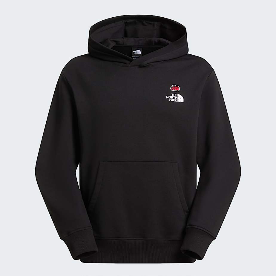 Unisex 60th Anniversary Patch Relaxed Hoodie TNF TNF Black HERO